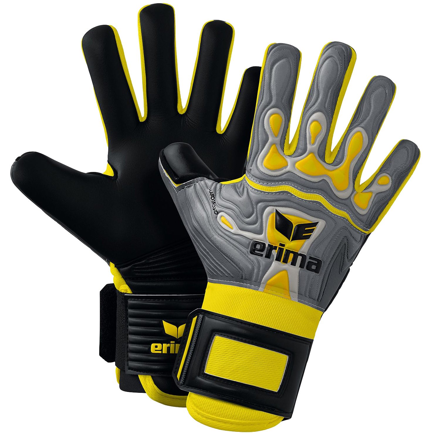 Erima Flex Ray Hardground Goalkeeper Gloves grey at Sport Bittl Shop