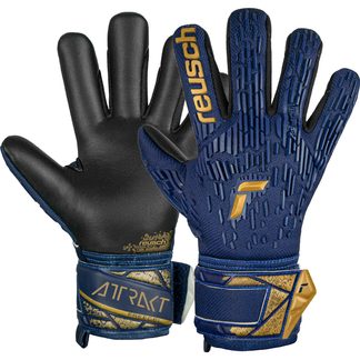 Reusch - Attrakt Freegel™ Silver Junior Goalkeeper Gloves Kids premium blue