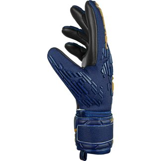 Attrakt Freegel™ Silver Junior Goalkeeper Gloves Kids premium blue