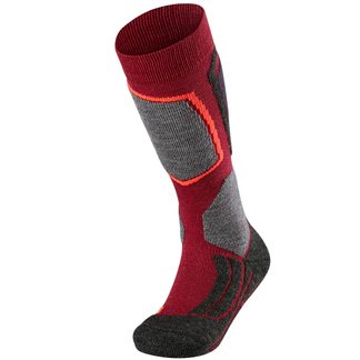 Falke - SK2 Socken Kinder rot/grau
