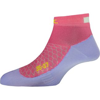 P.A.C. - 1.2 Running Reflective Ultralight Speed Socks raspberry