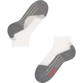 RU4 Light Short Running Socks Women white