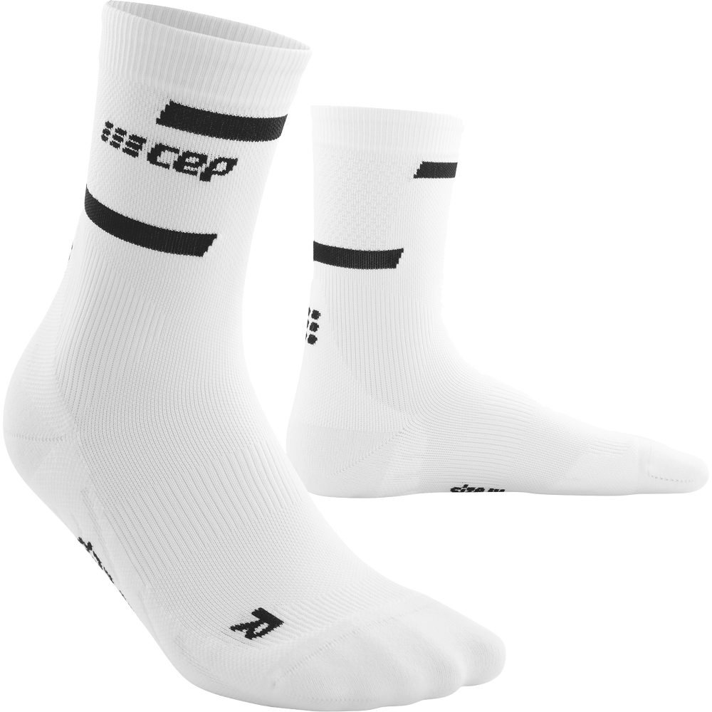 CEP - Run Compression Mid Cut Socks Men white at Sport Bittl Shop