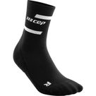 The Run Mid Cut V4 Socken Damen schwarz