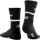 The Run Mid Cut V4 Socken Damen schwarz