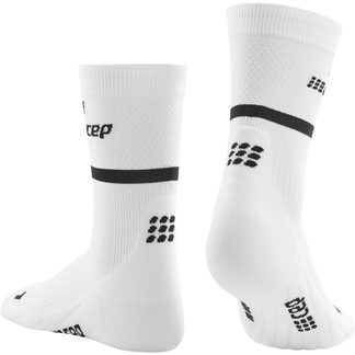 The Run Mid Cut V4 Socken Damen weiß