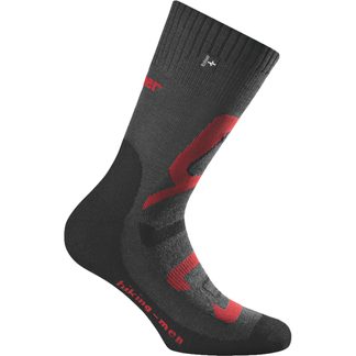 Rohner - Hiking Socks Men grey black red