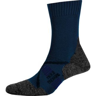 P.A.C. - 3.2 Trekking Merino Light Socken navy