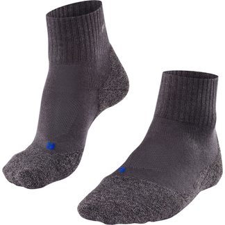 Falke - TK2 Explore Cool Short Wandersocken Damen asphalt melange