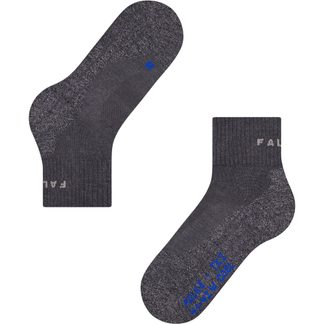 TK2 Explore Cool Short Wandersocken Damen asphalt melange