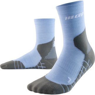 Hiking Light Merino Mid-Cut v3 Socken Damen hellblau