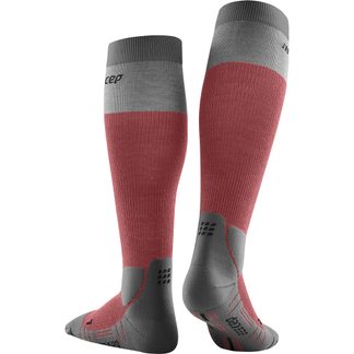 Light Merino Hiking Socks Woman berry