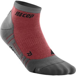CEP - Hiking Light Merino Low-Cut Socken Damen berry grey