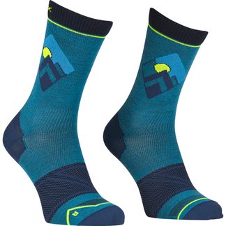 ORTOVOX - Alpine Light Comp Mid Socken Herren mountain blue