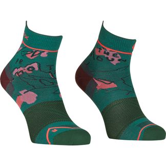 ORTOVOX - Alpine Light Quarter Socken Damen pacific green