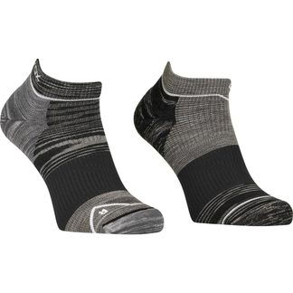 ORTOVOX - Alpine Low Socken Herren black raven