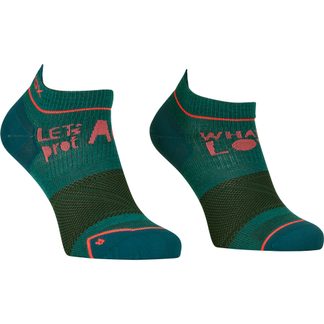 ORTOVOX - Alpine Light Low Socken Damen pacific green