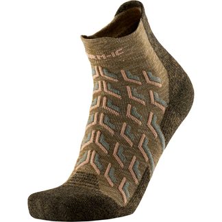 Therm-IC - Trekking Cool Ankle Hiking Socks Women brown green
