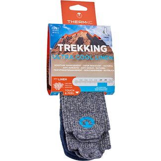 Outdoor Ultracool Linen Crew Hiking Socks grey