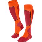 SK2 Intermediate Ski Socks Men flash orange