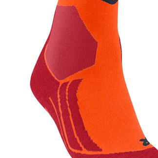 SK2 Intermediate Ski Socks Men flash orange