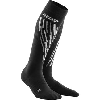 CEP - Ski Thermo Socke Damen schwarz anthrazit