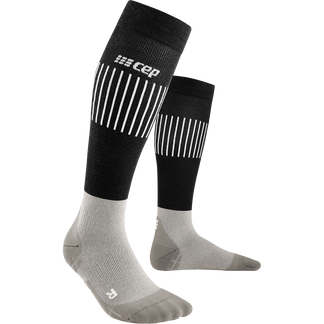 Ultralight Compression Skisocken Damen schwarz