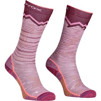 ORTOVOX - Tour Long Socken Damen mountain rose