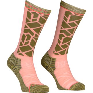 ORTOVOX - Ski Tour Comp Long Socken Damen bloom