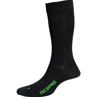 P.A.C. - Bamboo Crew Liner Socks black