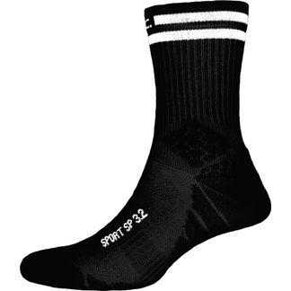 P.A.C. - 3.2 Sport Recycled Stripes Pack of 2 Socks black