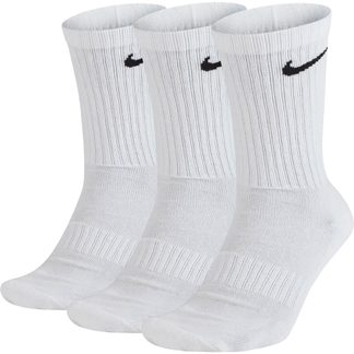 Nike - Everyday Cush Crew 3 Paar Socken weiß schwarz