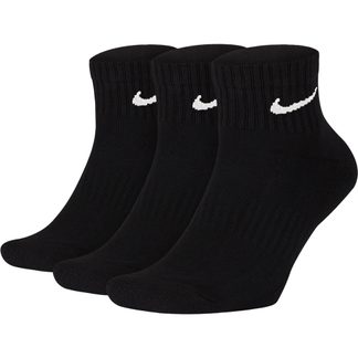 Nike - Everyday Cush Ankle 3 Paar Socken schwarz