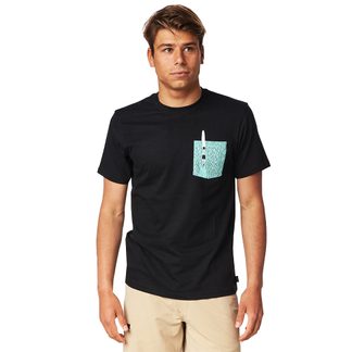 Rip Curl - Inda Pocket T-Shirt Herren schwarz
