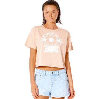 Playabella Crop T-Shirt Damen dusk pink