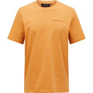 Peak Performance - Original Small Logo T-Shirt Men desert blow