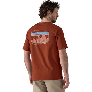 '73 Skyline Organic T-Shirt Herren burr