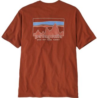 '73 Skyline Organic T-Shirt Herren burr