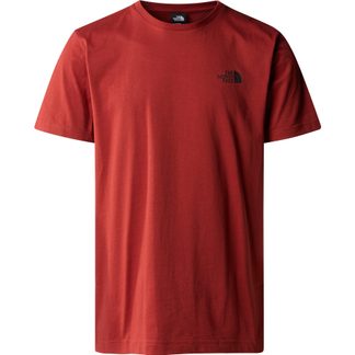 The North Face® - Simple Dome T-Shirt Men iron red