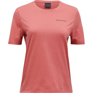 Peak Performance - Explore Logo T-Shirt Damen trek pink