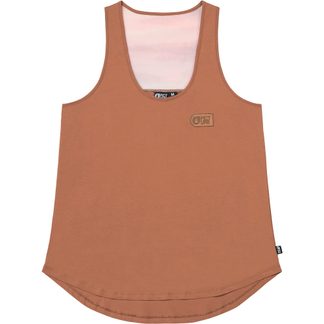 Picture - Loni Tank Top Women rustic brown