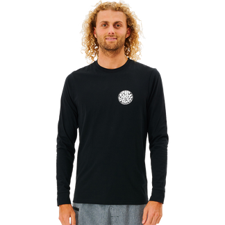 Rip Curl - Icons Of Surf UV-Shirt Herren schwarz