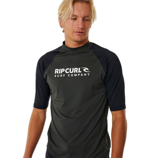 Rip Curl - Shock UPF 50+ UV-Shirt black marled