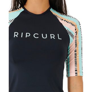 Ripple Effect UV-Shirt Damen schwarz