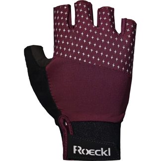 Roeckl Sports - Diamante Cycling Gloves Women grape wine