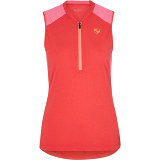 Ziener - Narali Bike Shirt Women red cheek