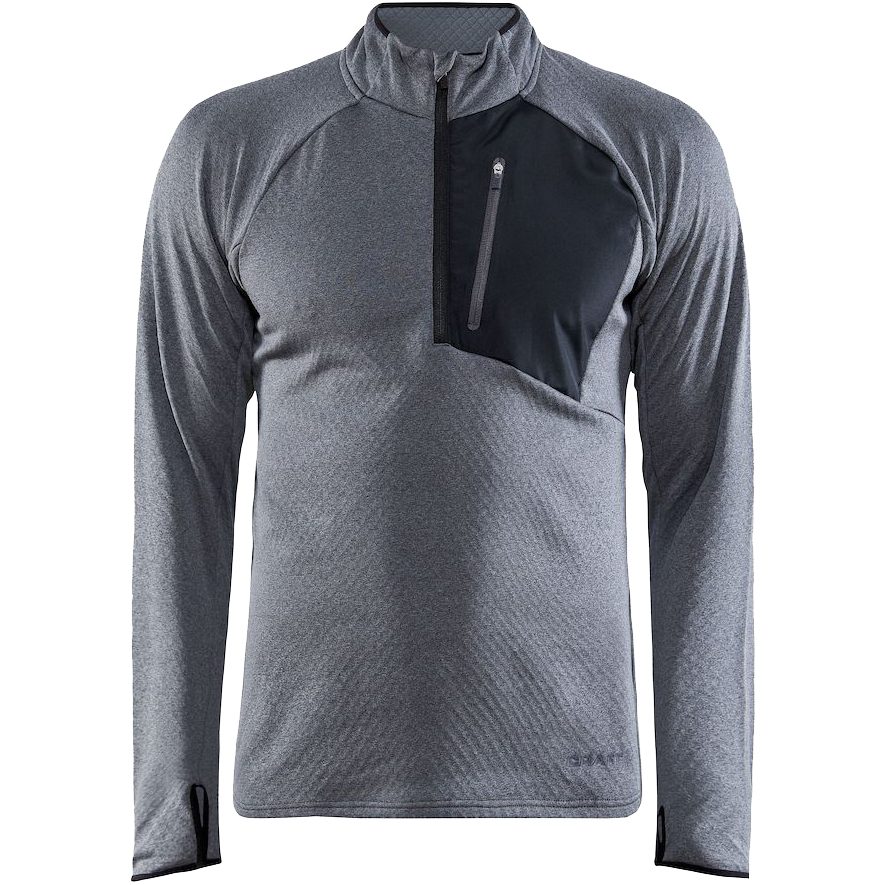 Quarter Zip Pullover Thumbholes Running Shirts Thermal Athletic Jacket Tops with pocket Mens Fleece Sweatshirt Long Sleeve