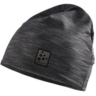 Craft - Microfleece Ponytail Hat black melange