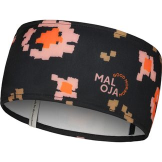 Maloja - SchobersteinM. Stirnband Damen deep black pixelrose