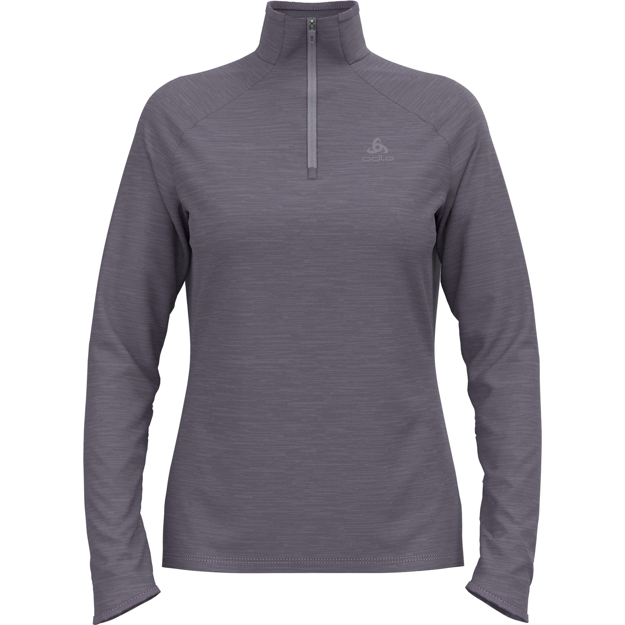 Essential Thermal 1/2 Zip Midlayer Damen gray ridge melange